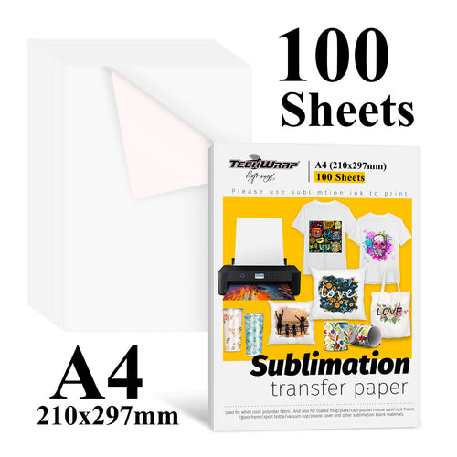 Sublimation Paper 8.3" x 11.7" (100 sheets)