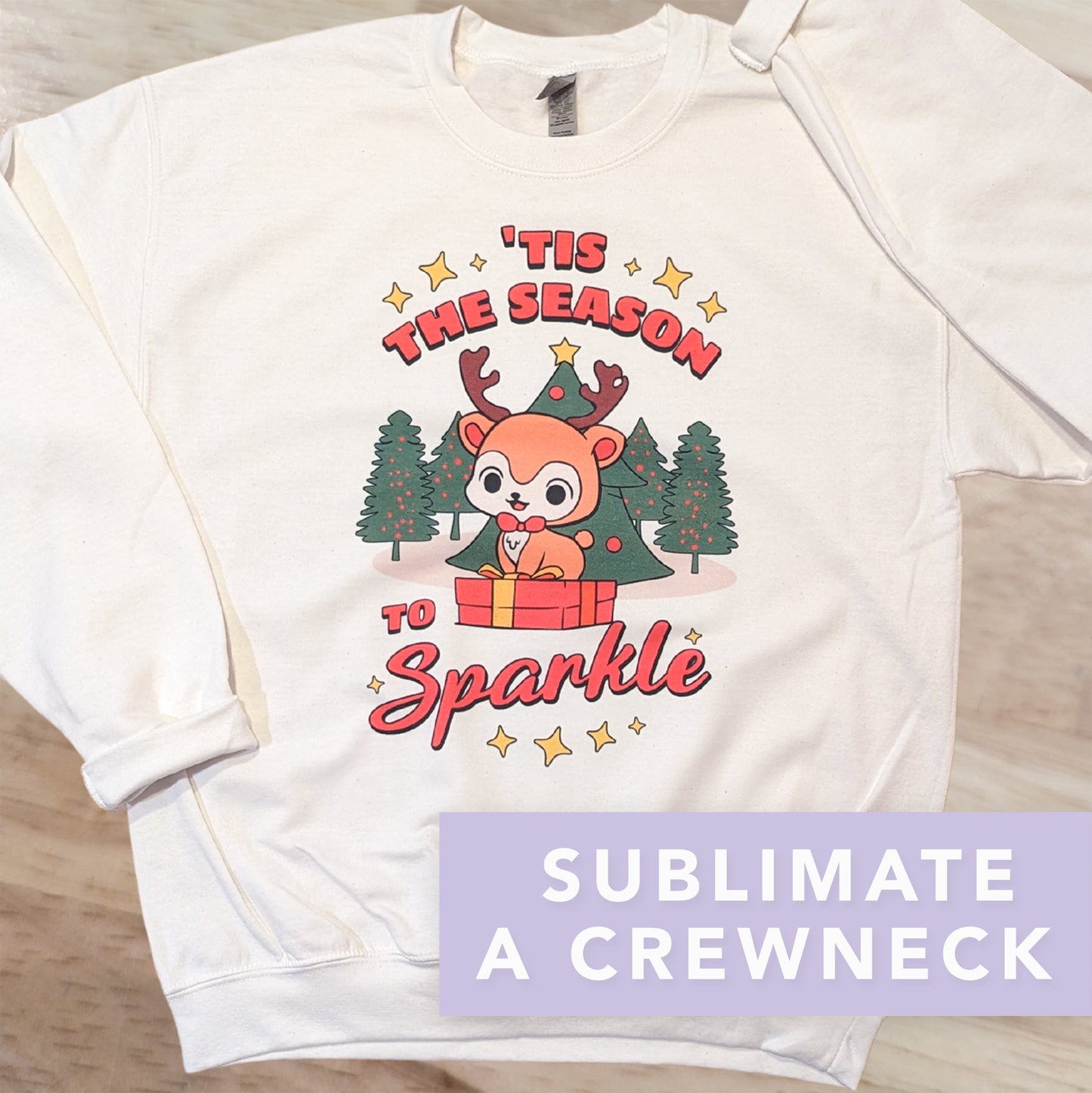 11/9/24 @ 4:30PM Make A Custom Sublimation Crewneck Sweatshirt (Private Class)