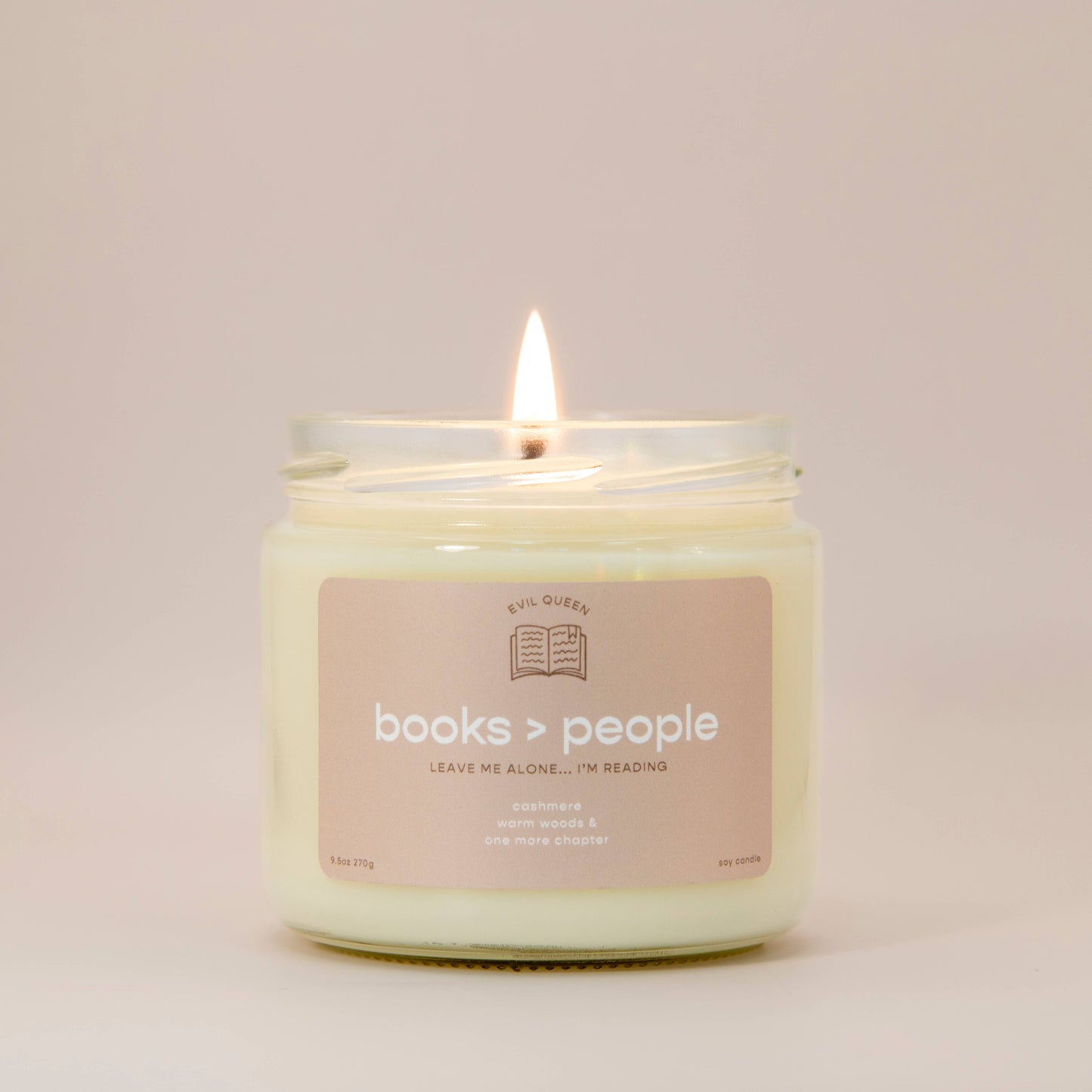 Books > People - 100% Soy Candle