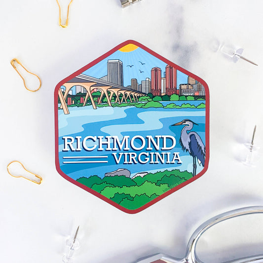 Richmond, VA - Fridge Magnet