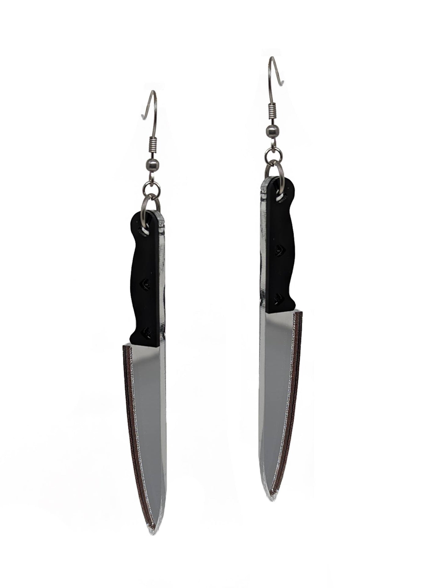 Knife Halloween Dangle Earrings