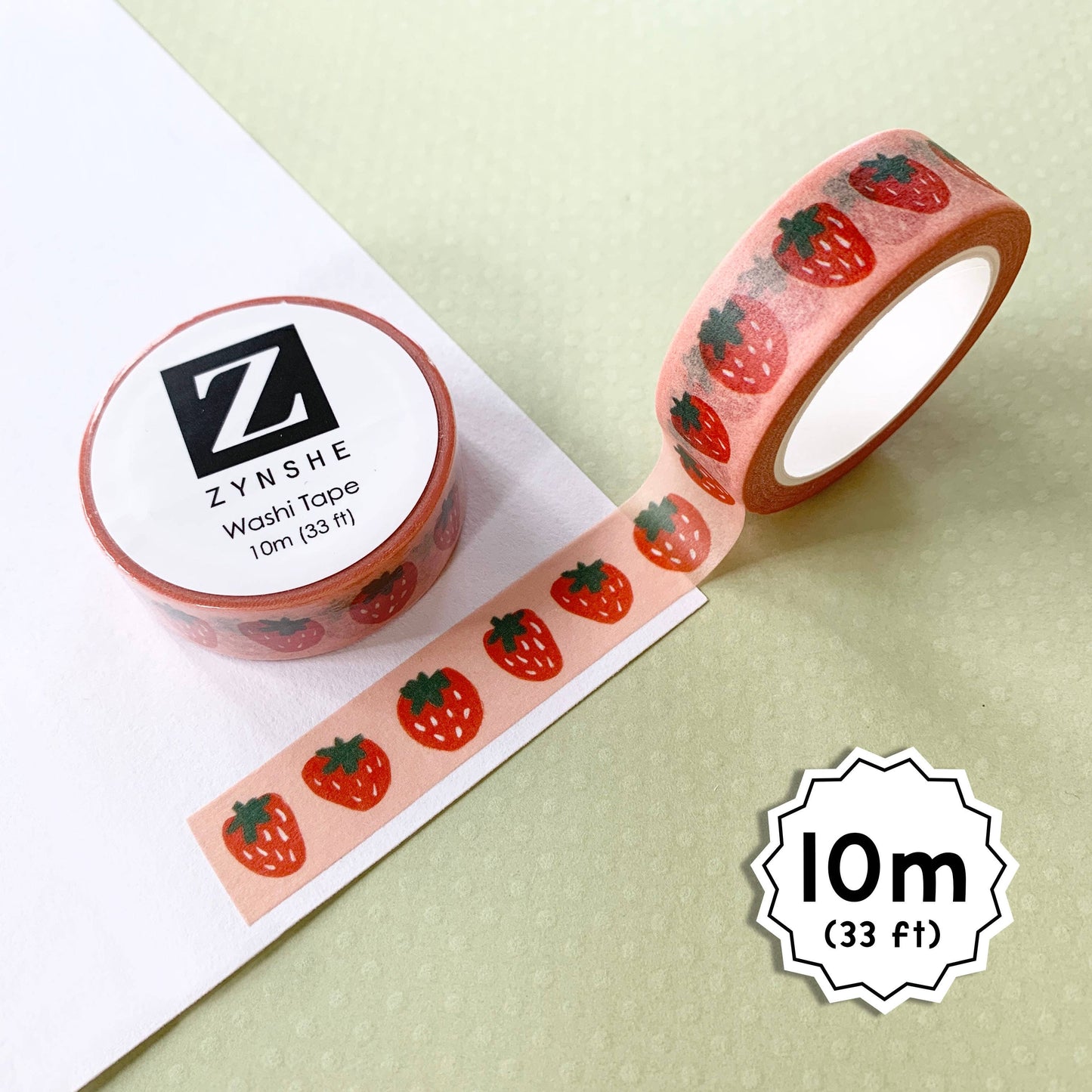 Strawberries Washi Tape